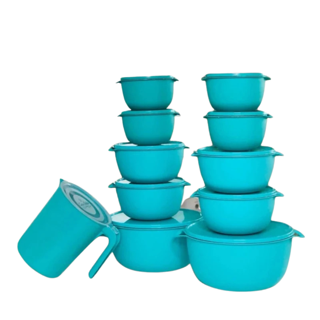 Organize Fáci - 10 Potes Bowl + Jarra 1.800