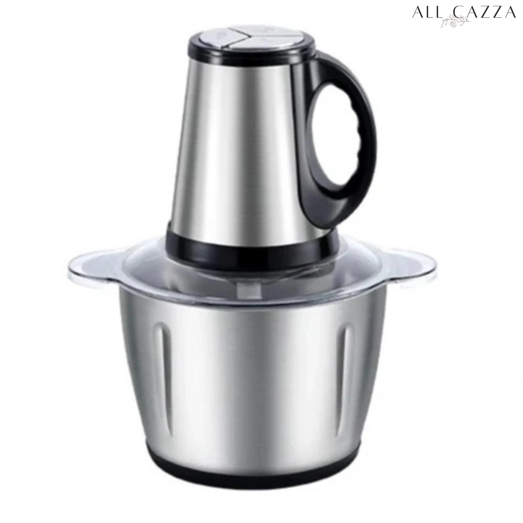 PowerMix - Picador De Alimentos Moedor De Carne Mixer Elétrica Processador Cozinha (2L - 220V)